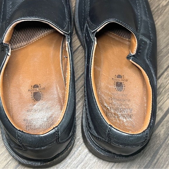 JOHNSON & MURPHY 8M Black Leather SlipOn XC4 Stanton Sheepskin Lined Waterproof main image 4